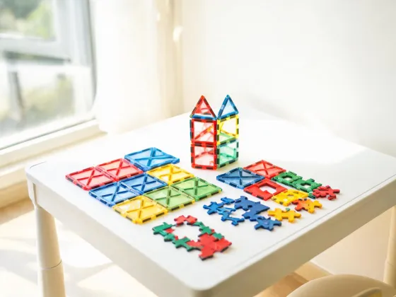 STEM construction play table