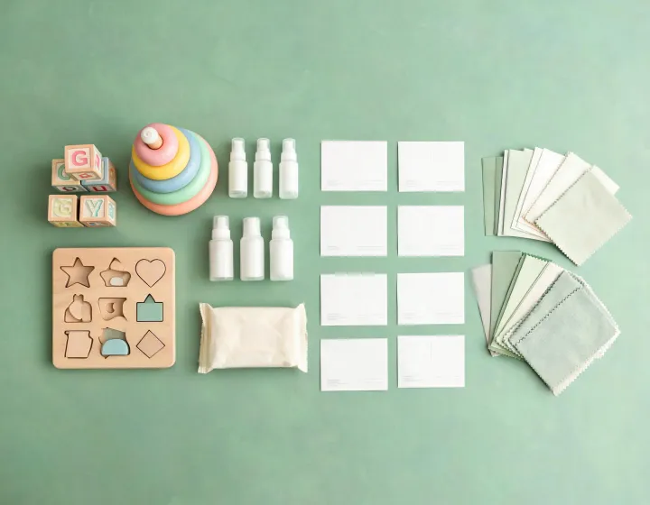 Toy assortment planning desk